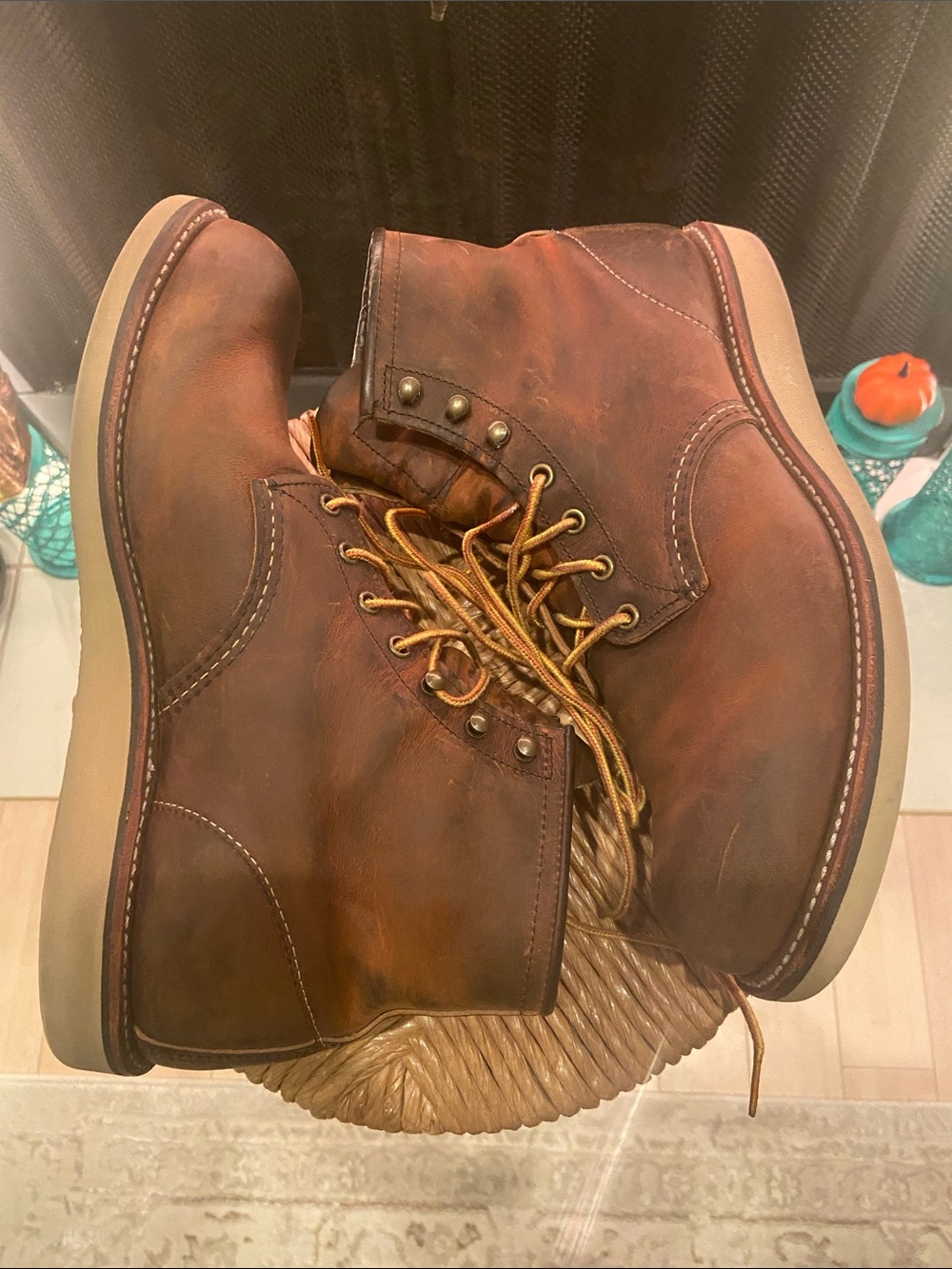 Red Wing Shoes Rover 2950 Copper Rough & Tough Leather Boots